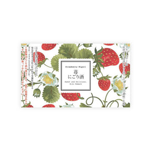 Homare “Strawberry” Nigori front label